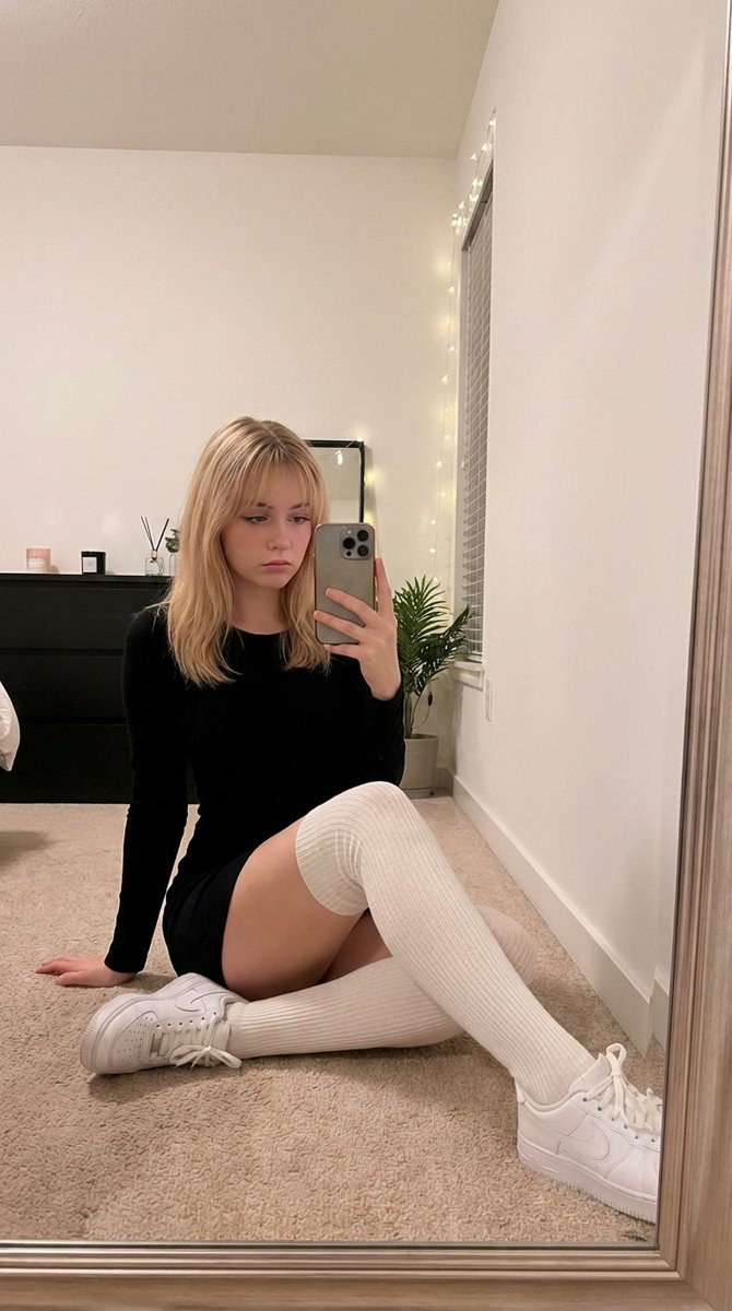 Candid Mirror Selfie In Soft Aesthetic Bedroom — Nano Banana Pro image prompt example