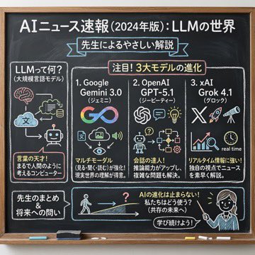 Chalkboard News Summary Diagram 509 — Nano Banana Pro image prompt example