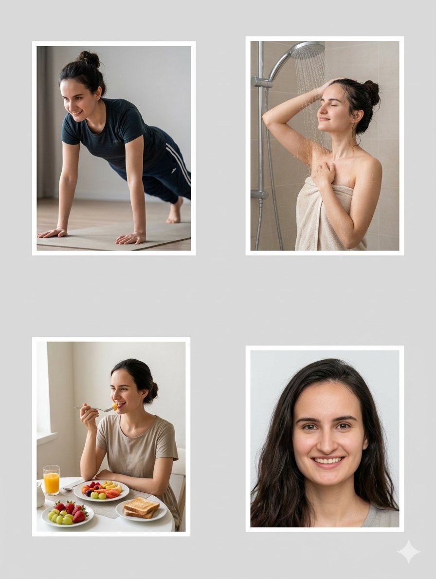 Character Profile Collage Frame — Nano Banana Pro image prompt example