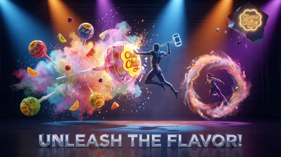 Cinematic 3d Action Advertisement Prompt — Nano Banana Pro image prompt example
