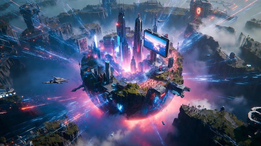 Cinematic 3d World Emergence From Object — Nano Banana Pro image prompt example