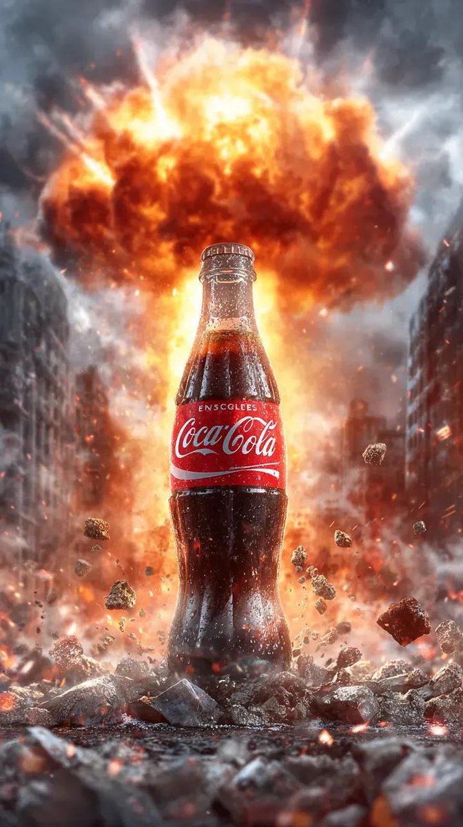 Cinematic Action Poster With Exploding Product Shot — Nano Banana Pro image prompt example