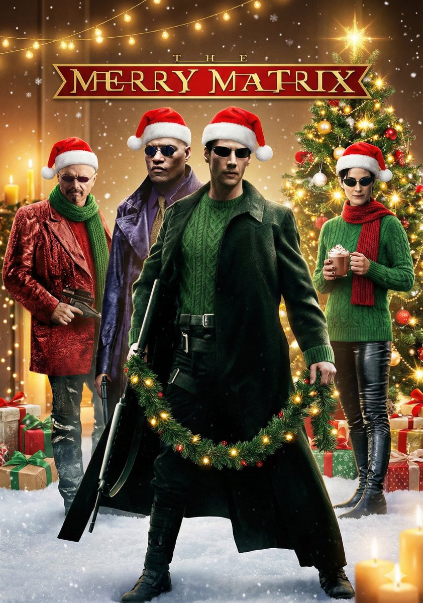 Cinematic Christmas Transformation With Composition Lock — Nano Banana Pro image prompt example