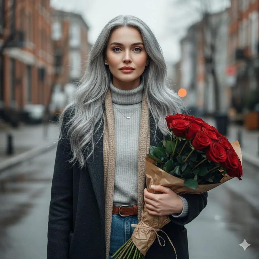Cinematic European Street Portrait Prompt — Nano Banana Pro image prompt example