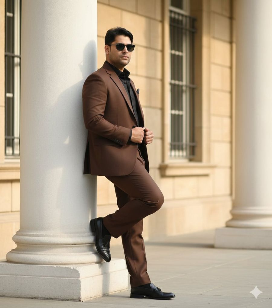 Cinematic Fashion Editorial Of A Man With A Luxury Car And Dog — Nano Banana Pro image prompt example