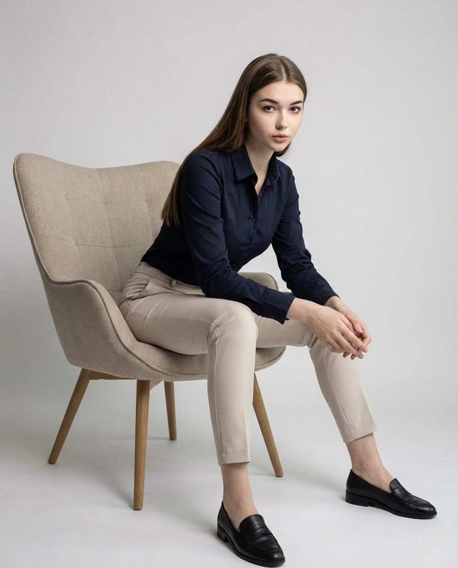 Cinematic Fashion Editorial Portrait With Identity Preservation — Nano Banana Pro image prompt example