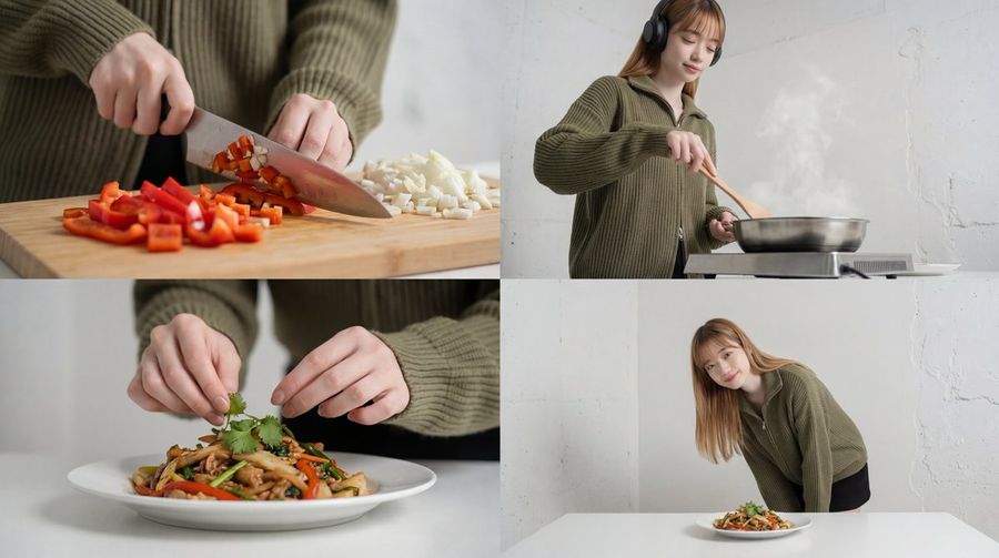 Cinematic Food Short Video Prompt Summary — Nano Banana Pro image prompt example