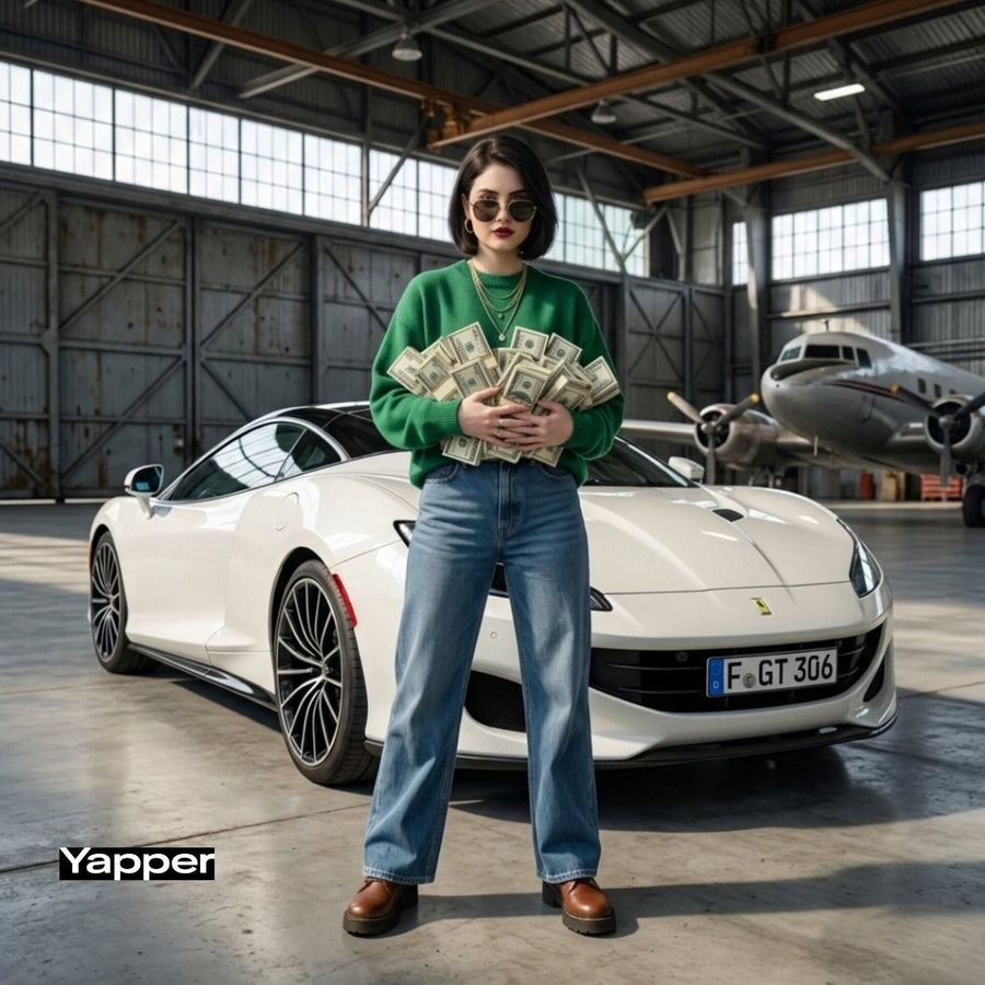 Cinematic Hangar Photo Prompt — Nano Banana Pro image prompt example