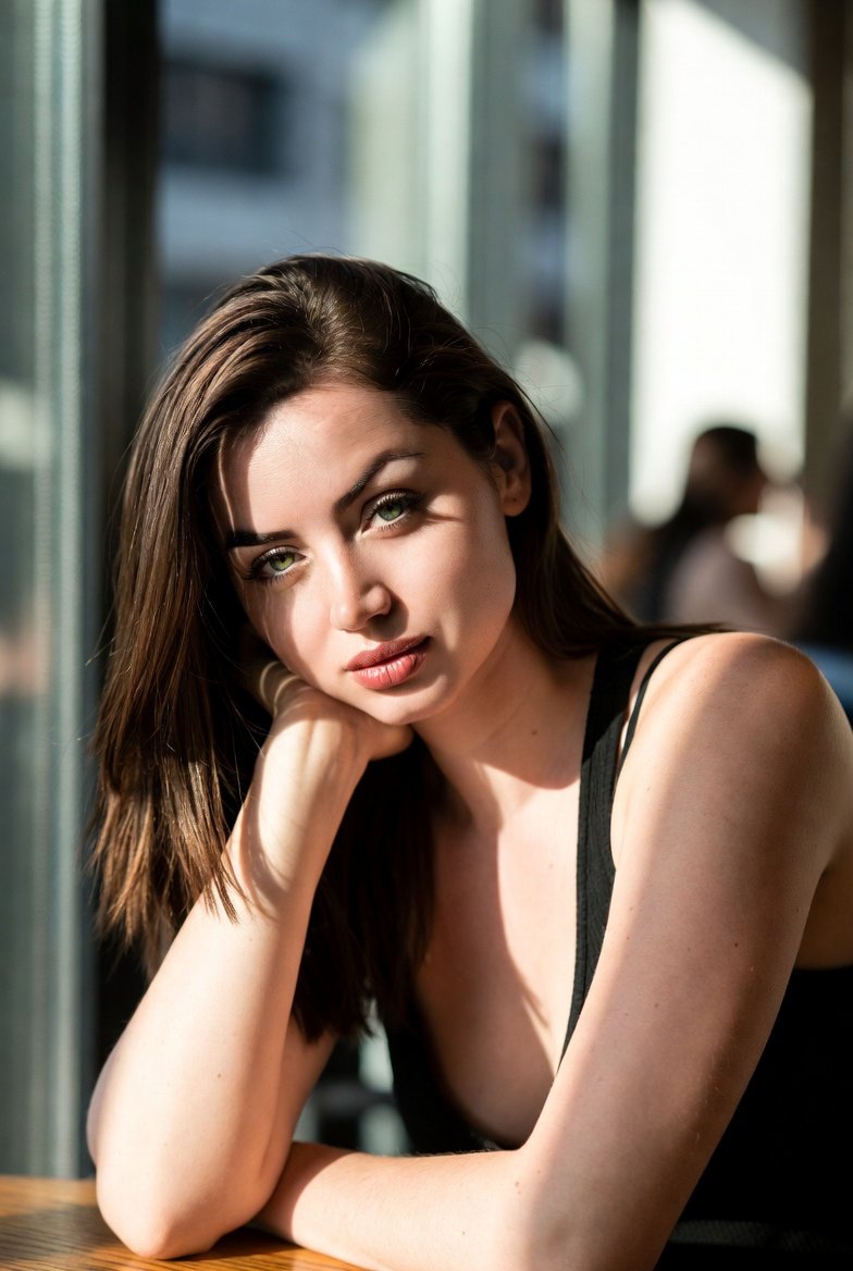 Cinematic Indoor Portrait With Window Light Prompt — Nano Banana Pro image prompt example