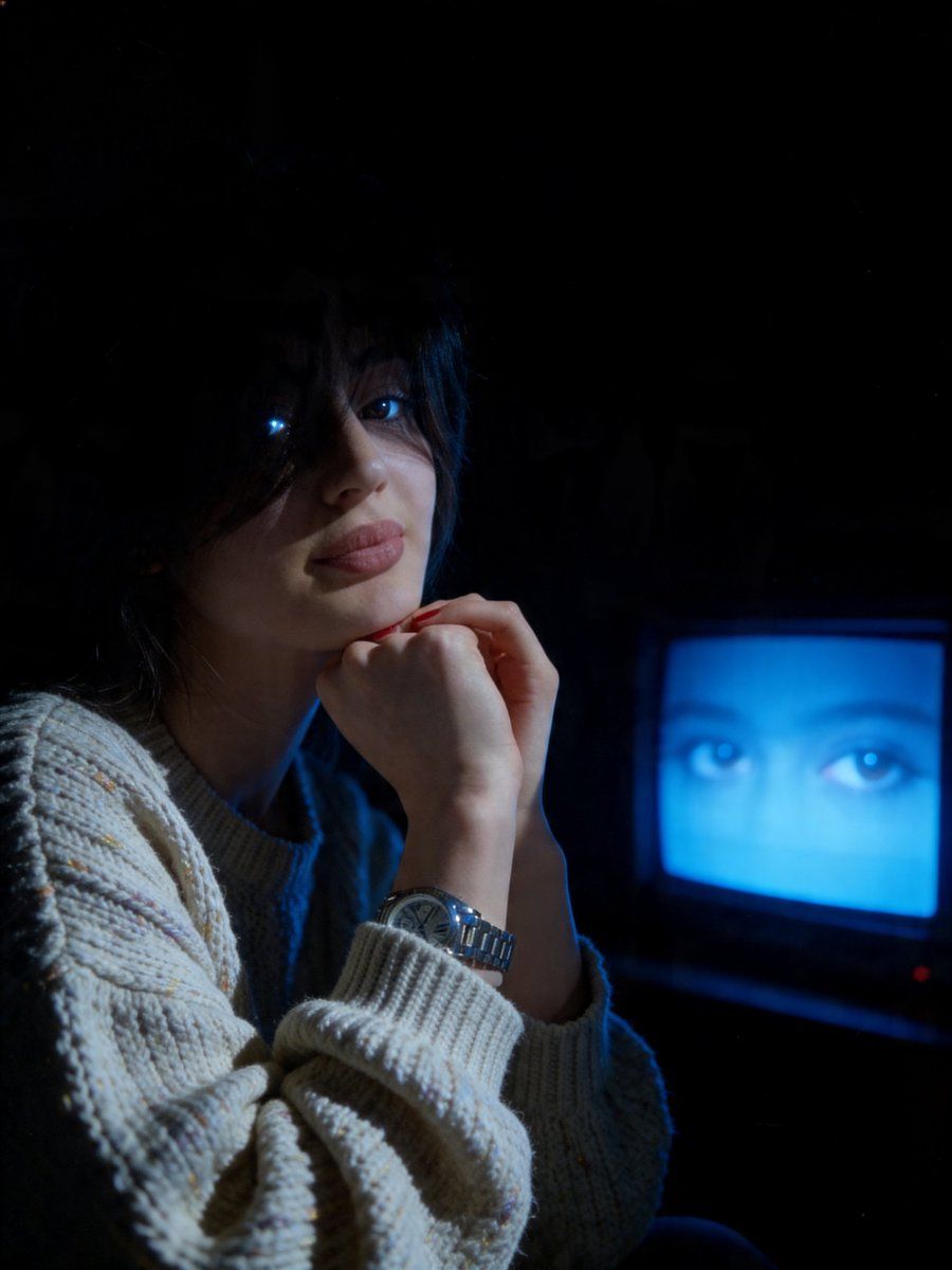 Cinematic Late Night Portrait — Nano Banana Pro image prompt example