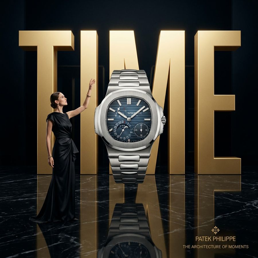 Cinematic Luxury Watch Advertisement Prompt — generated with Nano Banana Pro