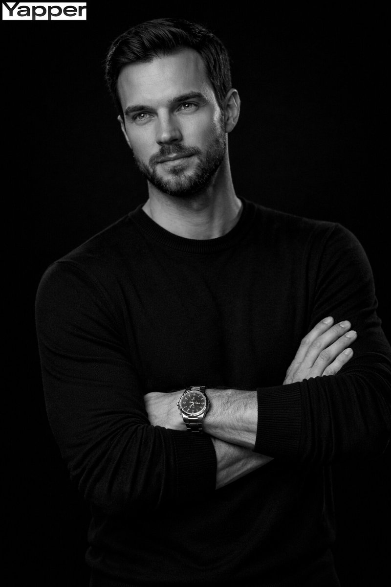 Cinematic Monochrome Male Portrait — Nano Banana Pro image prompt example