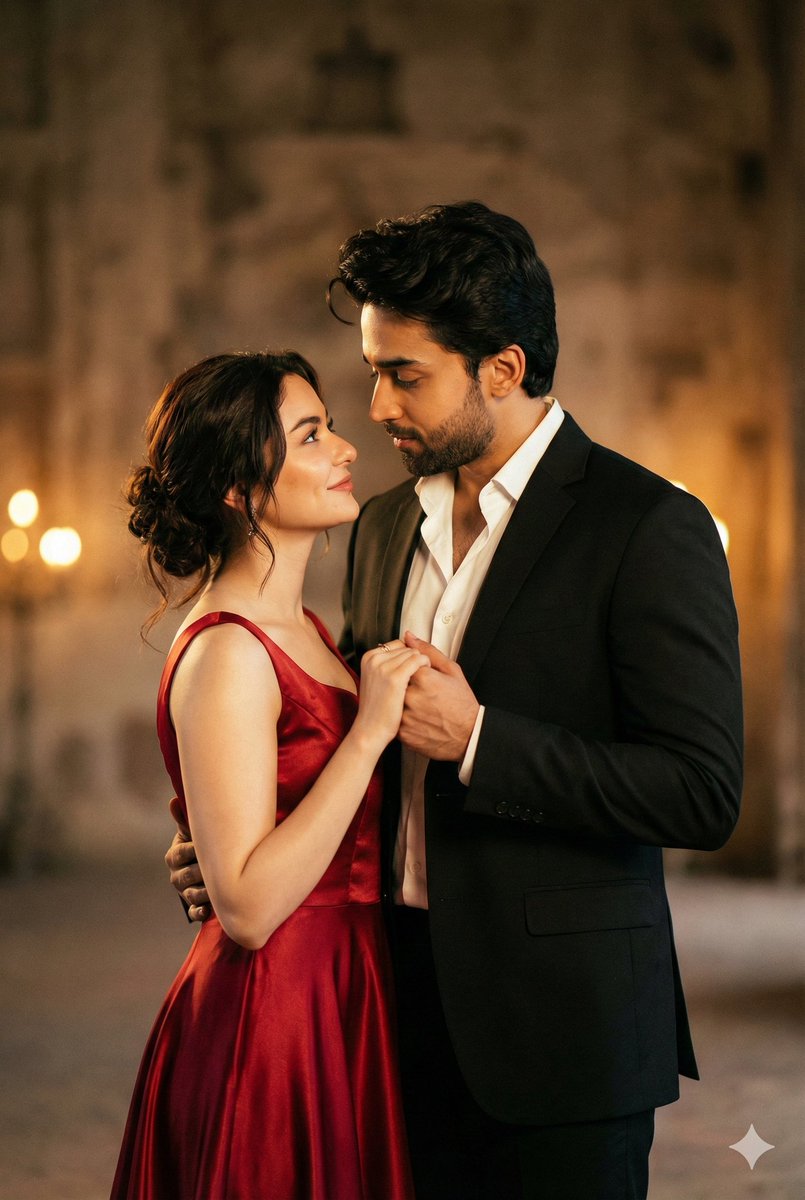 Cinematic Portrait Of Couple In Intimate Embrace — Nano Banana Pro image prompt example