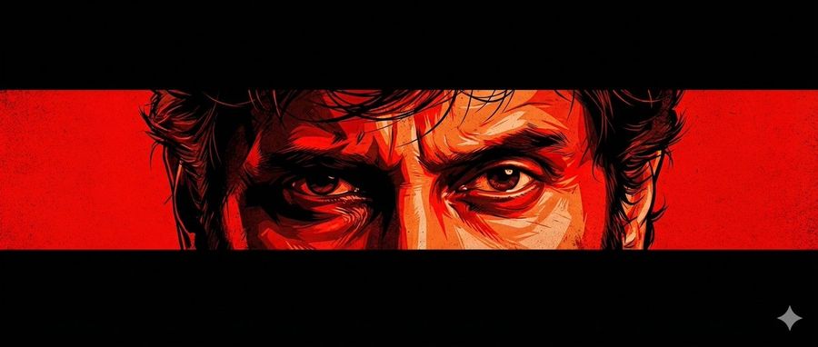 Cinematic Poster Close Up Eye Prompt Graphic Novel Style — Nano Banana Pro image prompt example
