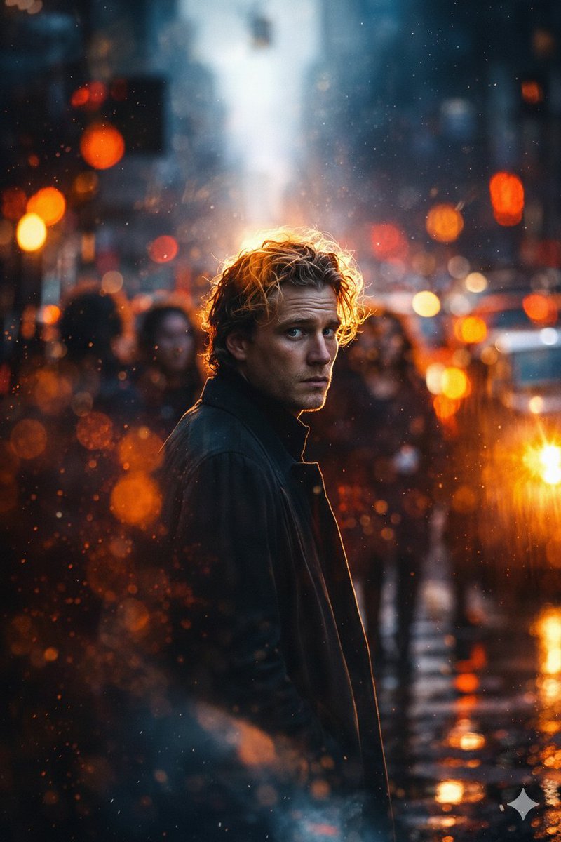 Cinematic Rainy City Portrait Prompt — Nano Banana Pro image prompt example