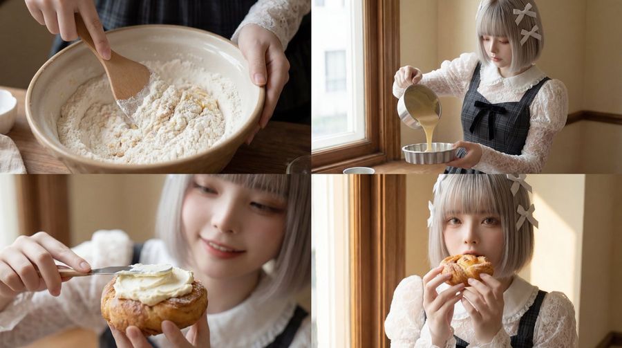 Cinematic Short Video Prompt For Baking Scene — Nano Banana Pro image prompt example
