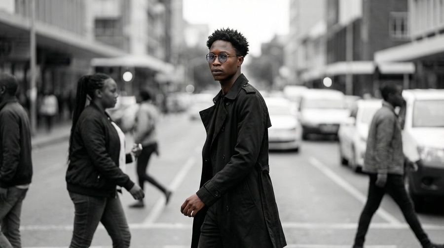 Cinematic Street Portrait — Nano Banana Pro image prompt example