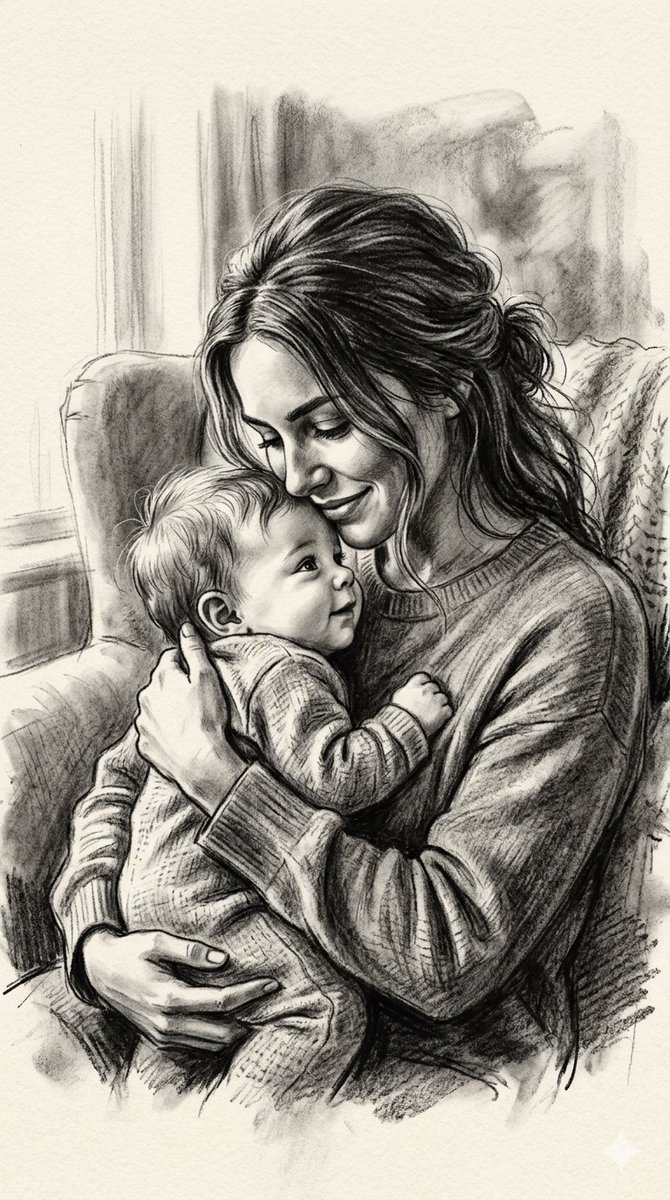 Classic Fine Art Charcoal Drawing Prompt — Nano Banana Pro image prompt example