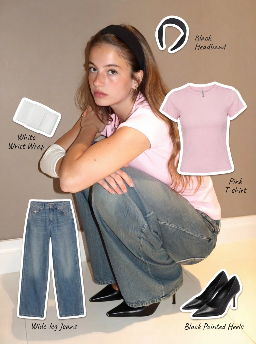 Clothing Item Cut Out Sticker Prompt — Nano Banana Pro image prompt example