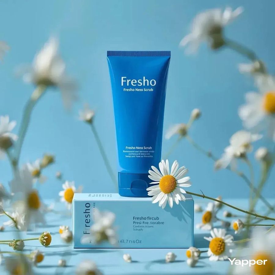 Cobalt Blue Skincare Product Photography — Nano Banana Pro image prompt example