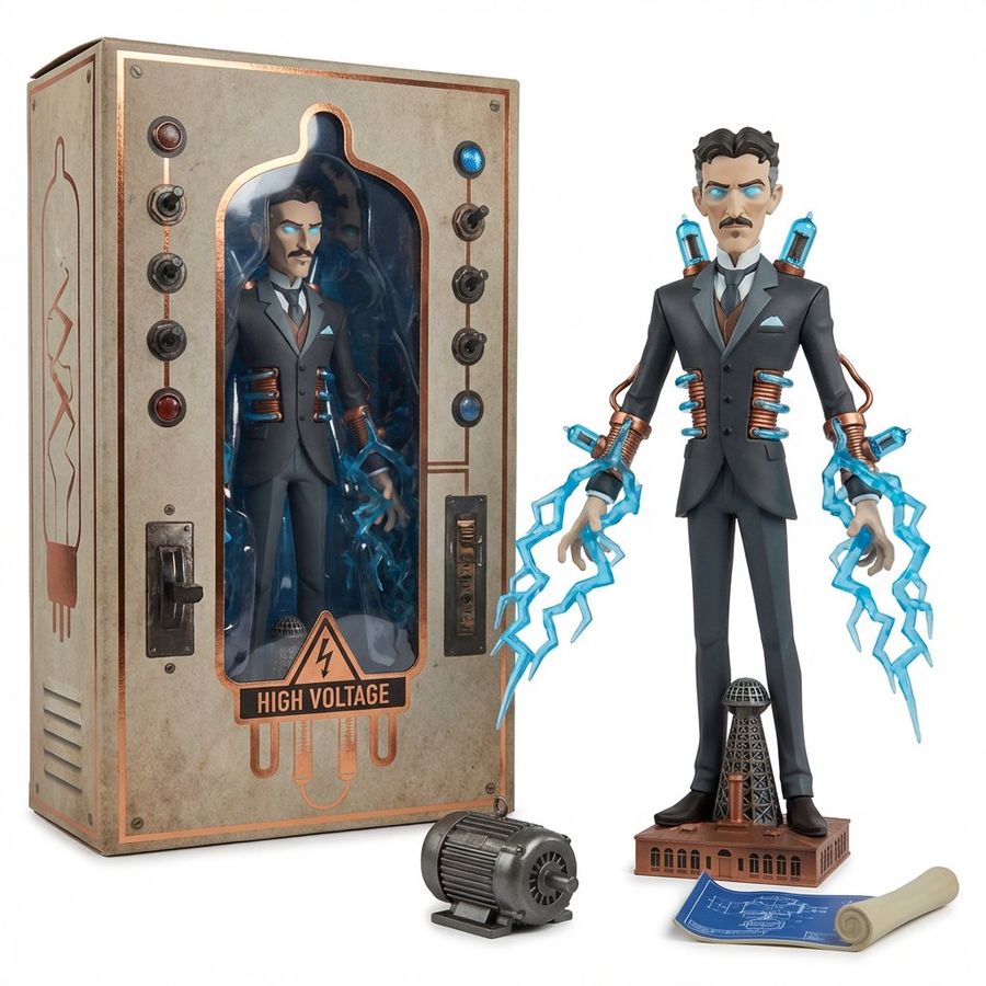 Collectible Toyline Forge Engine System Prompt — Nano Banana Pro image prompt example