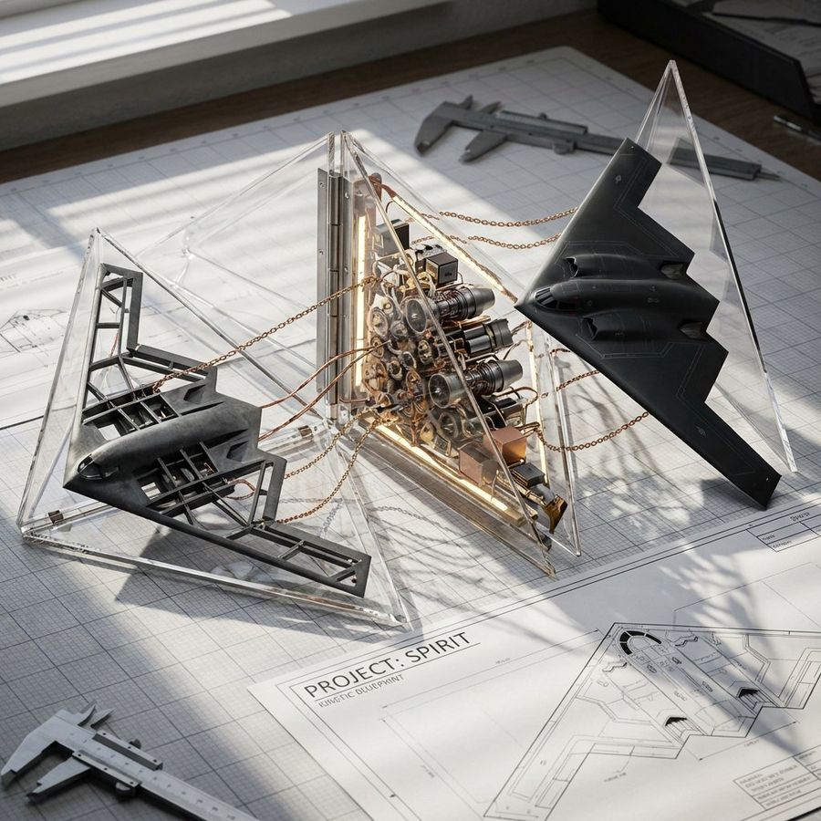 Complex Machine Deconstruction Blueprint Prompt — Nano Banana Pro image prompt example