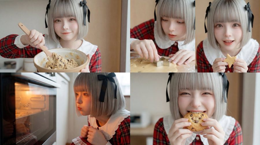 Cookie Baking Scene For Image And Video Generation — Nano Banana Pro image prompt example
