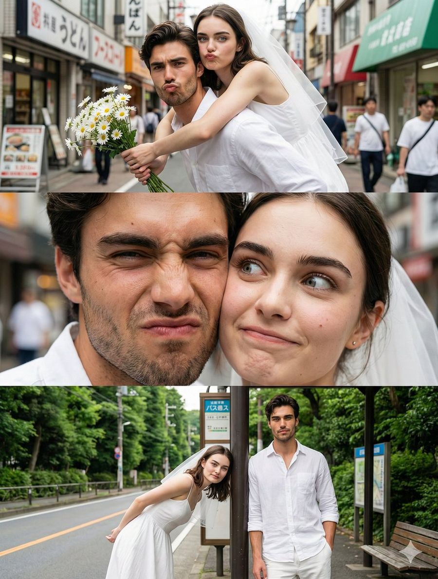 Couple Photo Transformation Prompts Weddingpre Wedding — Nano Banana Pro image prompt example