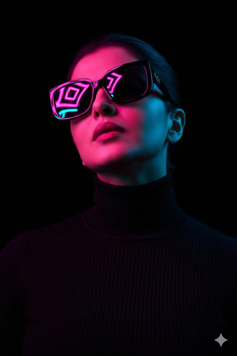 Cyberpunk Futuristic Portrait Prompt — Nano Banana Pro image prompt example