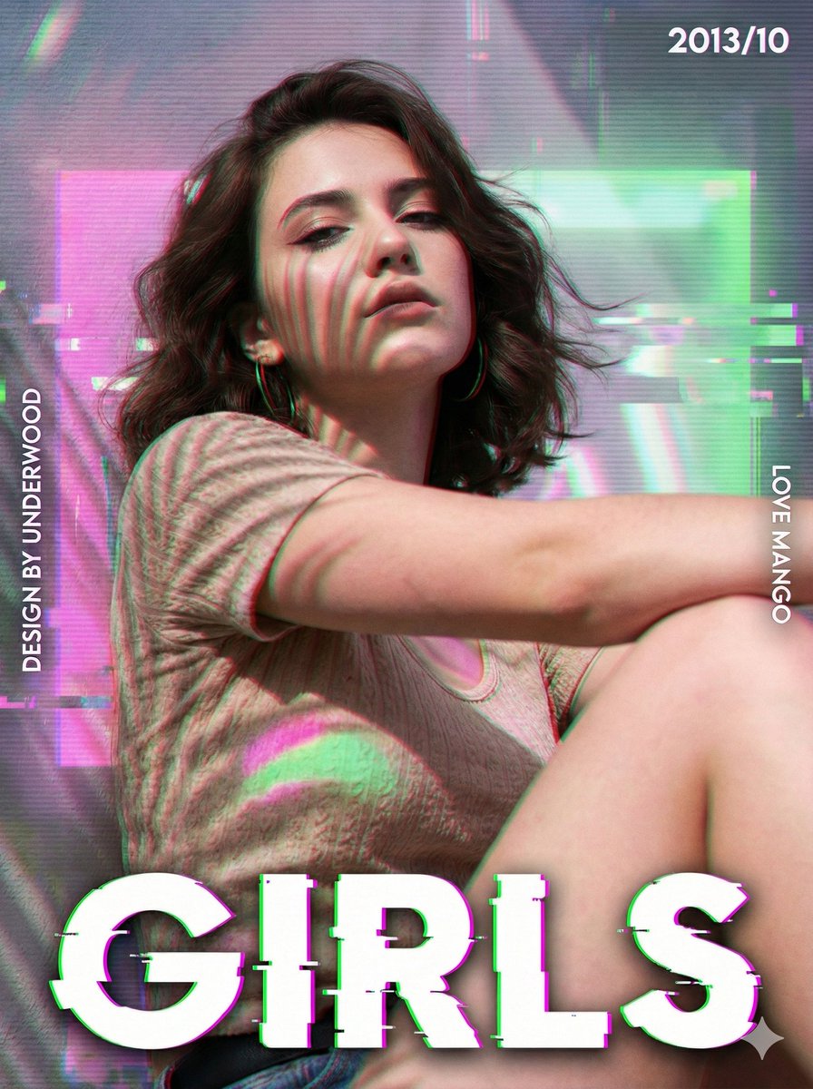 Cyberpunk Magazine Cover Portrait Prompt — Nano Banana Pro image prompt example