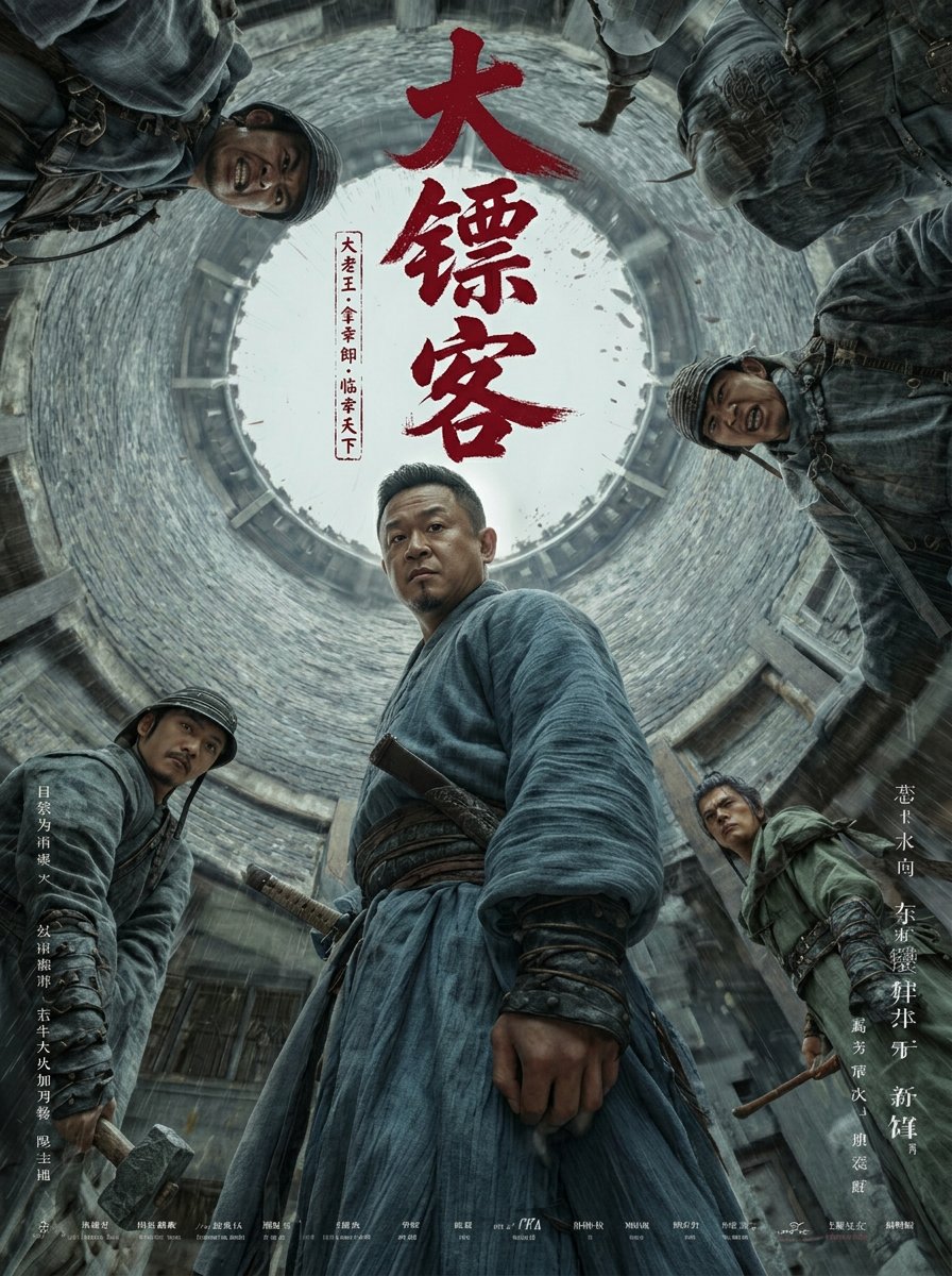 Detailed Ancient Martial Arts Movie Poster Prompt — Nano Banana Pro image prompt example