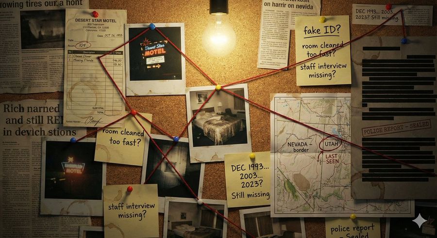 Detective Evidence Board Generation — Nano Banana Pro image prompt example