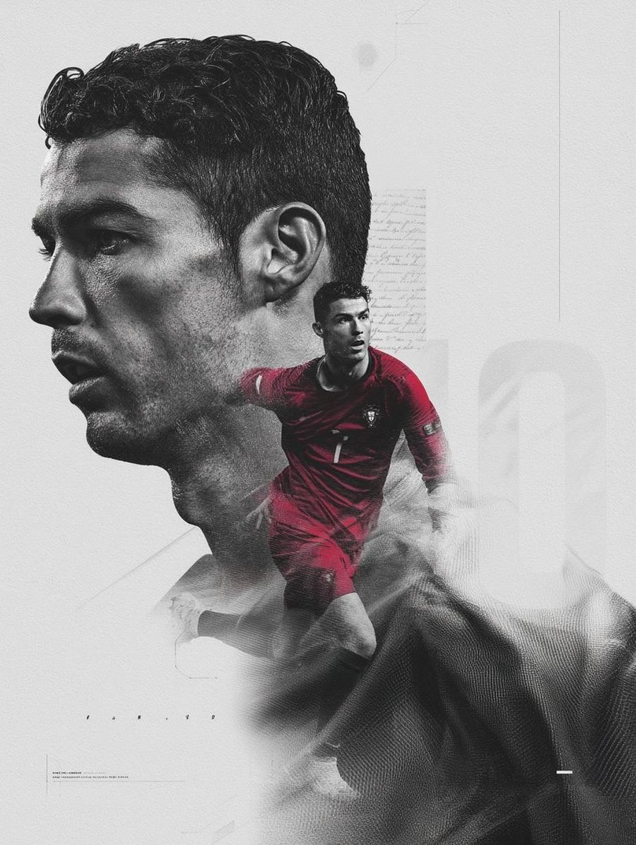 Dramatic Double Exposure Sports Portrait — Nano Banana Pro image prompt example