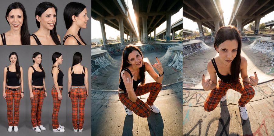 Dslr Character Sheet For Profiles — Nano Banana Pro image prompt example