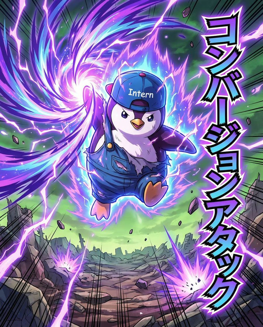 Dynamic Anime Battle Poster With Japanese Text — Nano Banana Pro image prompt example