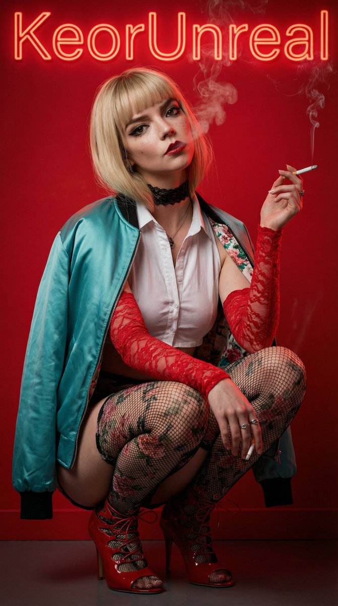 Edgy Fashion Portrait Of A Smoking Celebrity — Nano Banana Pro image prompt example