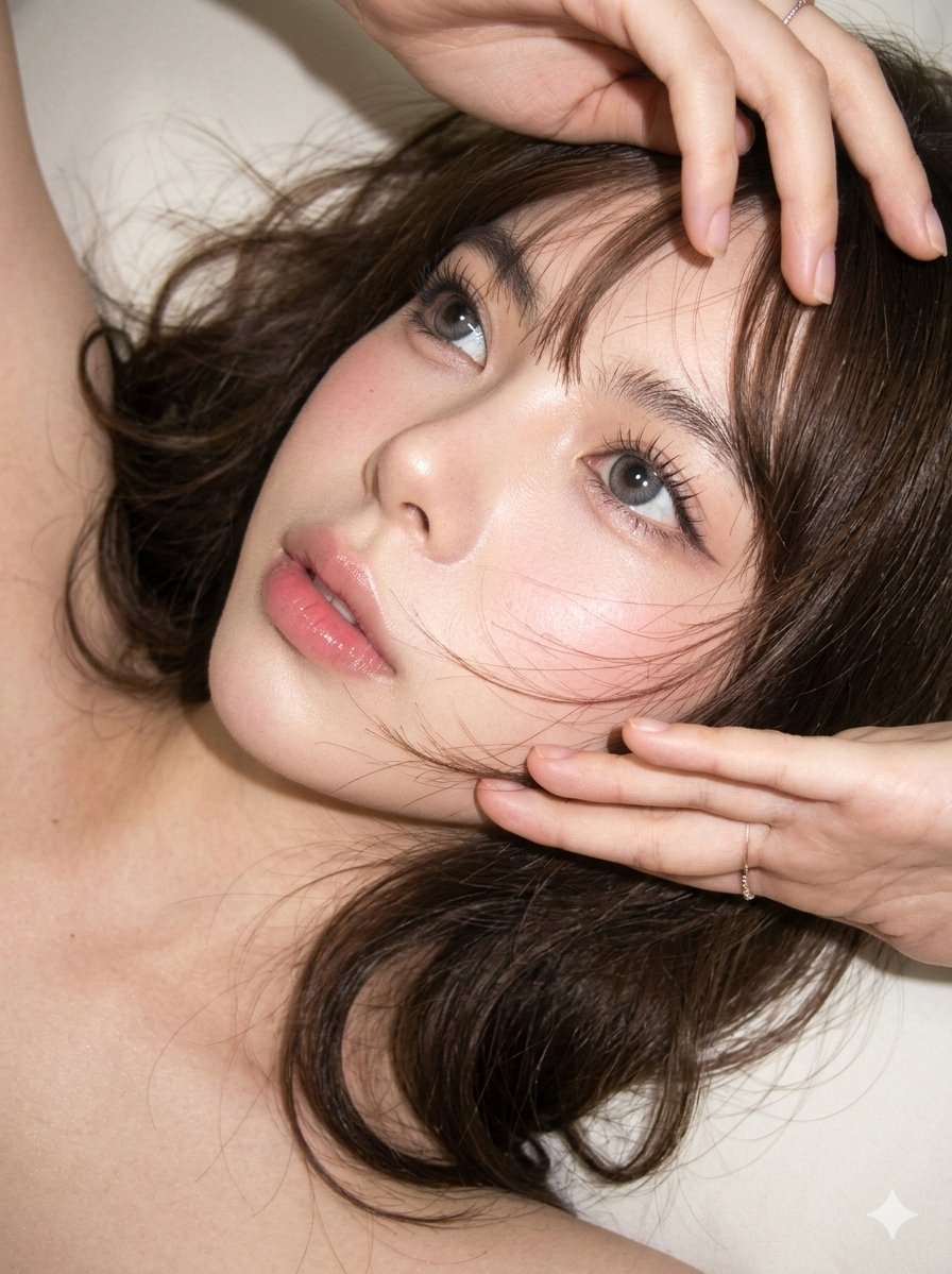 Editorial Ccd Beauty Portrait — Nano Banana Pro image prompt example