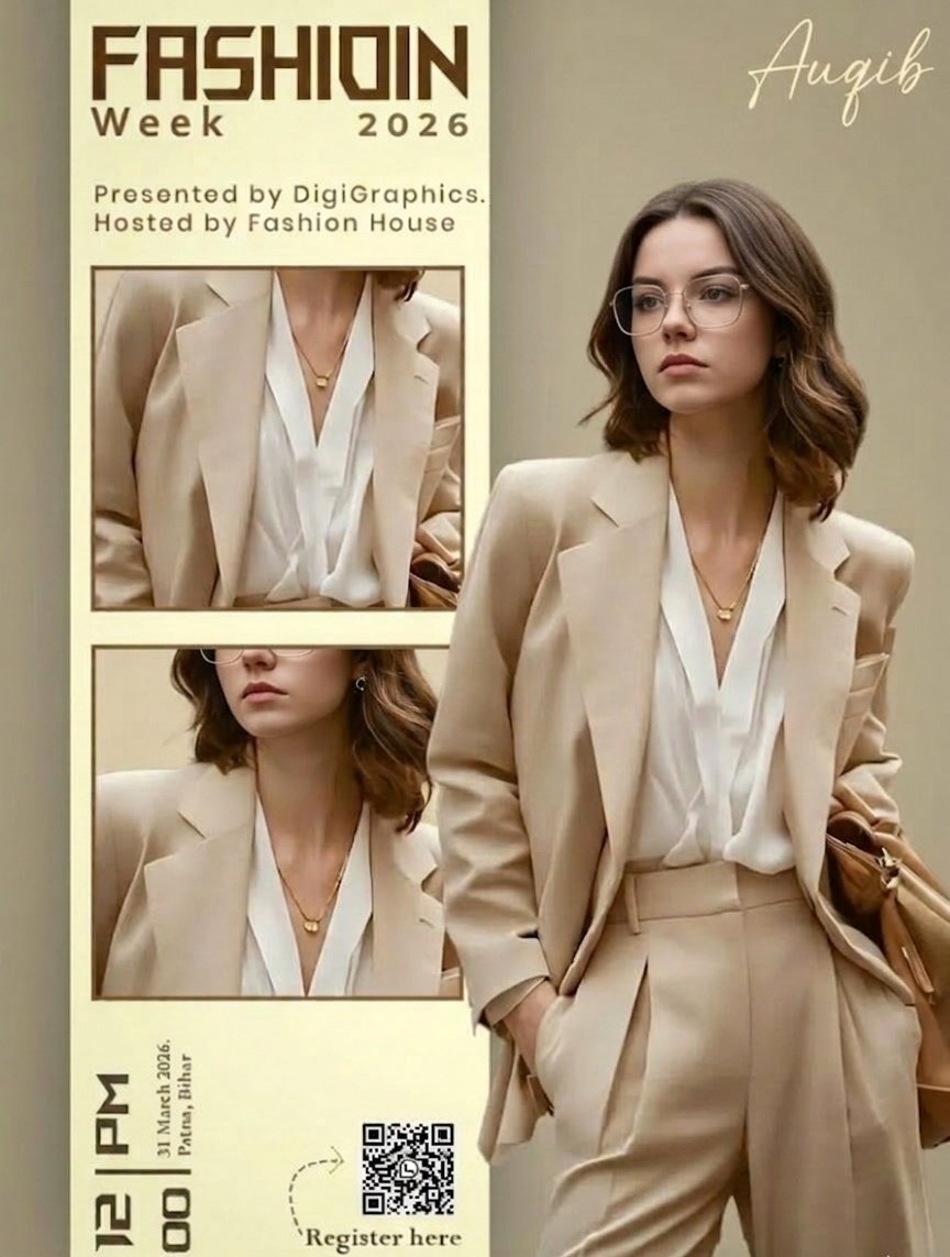 Editorial Fashion Ad Poster Prompt With Face Replacement — Nano Banana Pro image prompt example