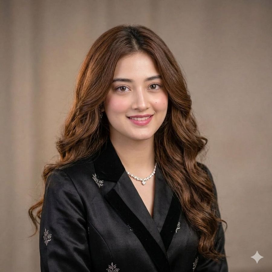 Elegant Studio Portrait Reference — Nano Banana Pro image prompt example