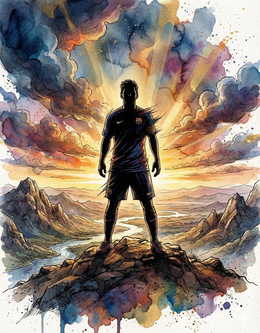 Epic Athleteartist Poster Design Prompt — Nano Banana Pro image prompt example