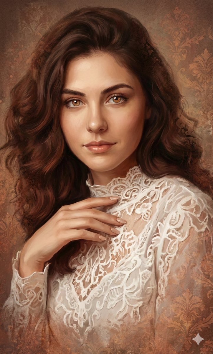 Ethereal Digital Painting Portrait — Nano Banana Pro image prompt example