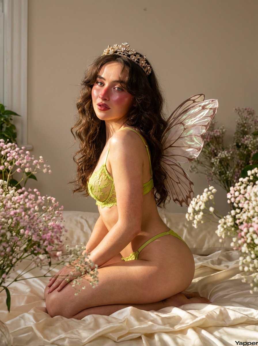 Ethereal Fairy Core Sabrina Carpenter Prompt For Nano Banana Pro — Nano Banana Pro image prompt example