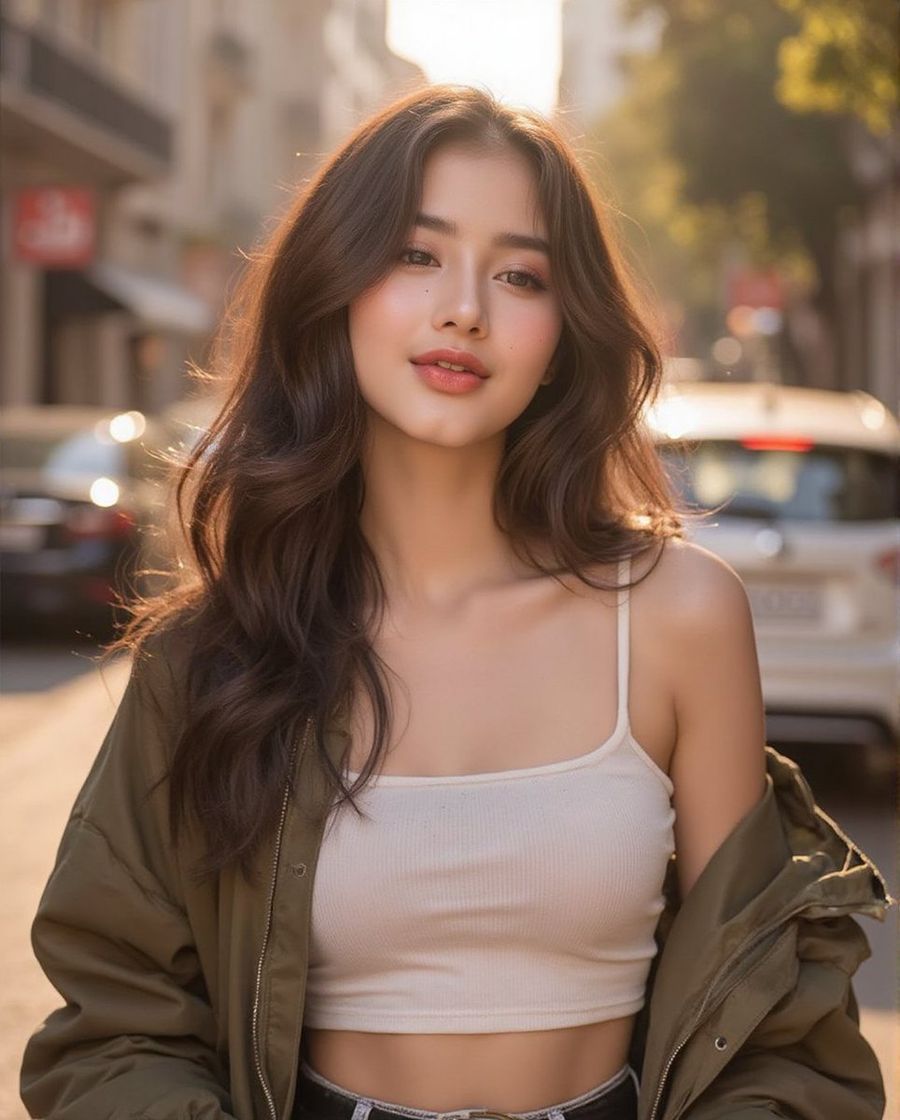 Ethereal Portrait With Playful Wink — Nano Banana Pro image prompt example