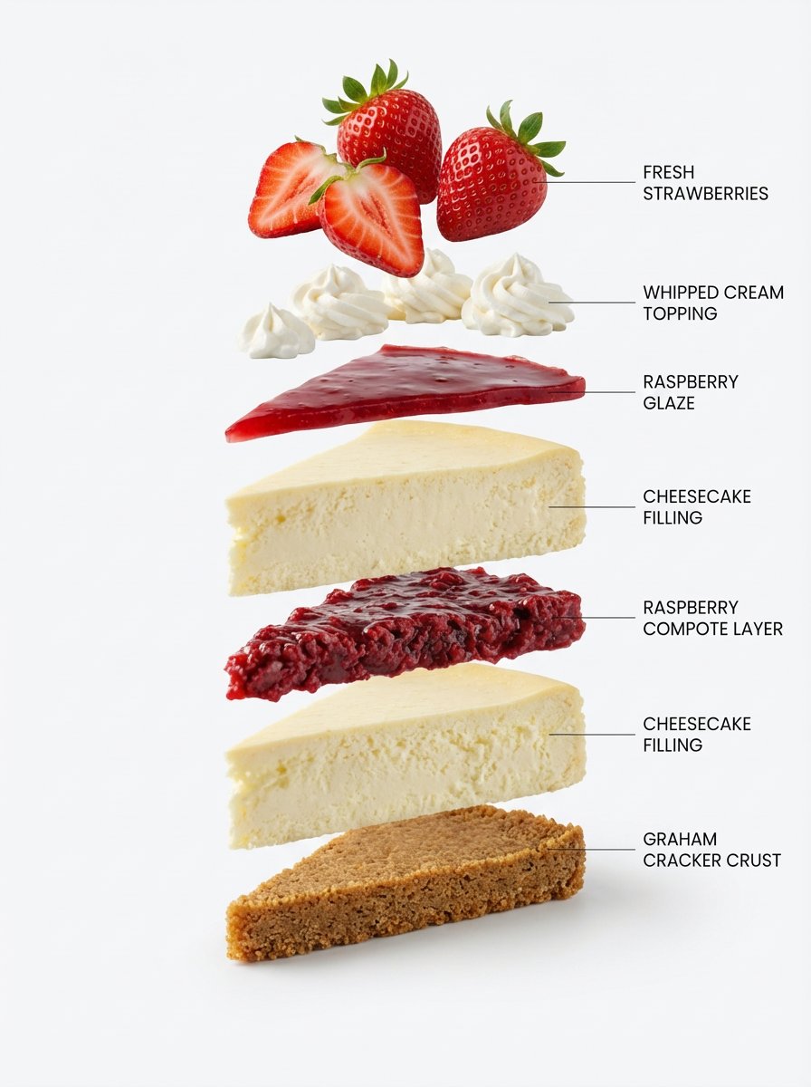 Exploded View Structural Cutaway For Food Photography — Nano Banana Pro image prompt example