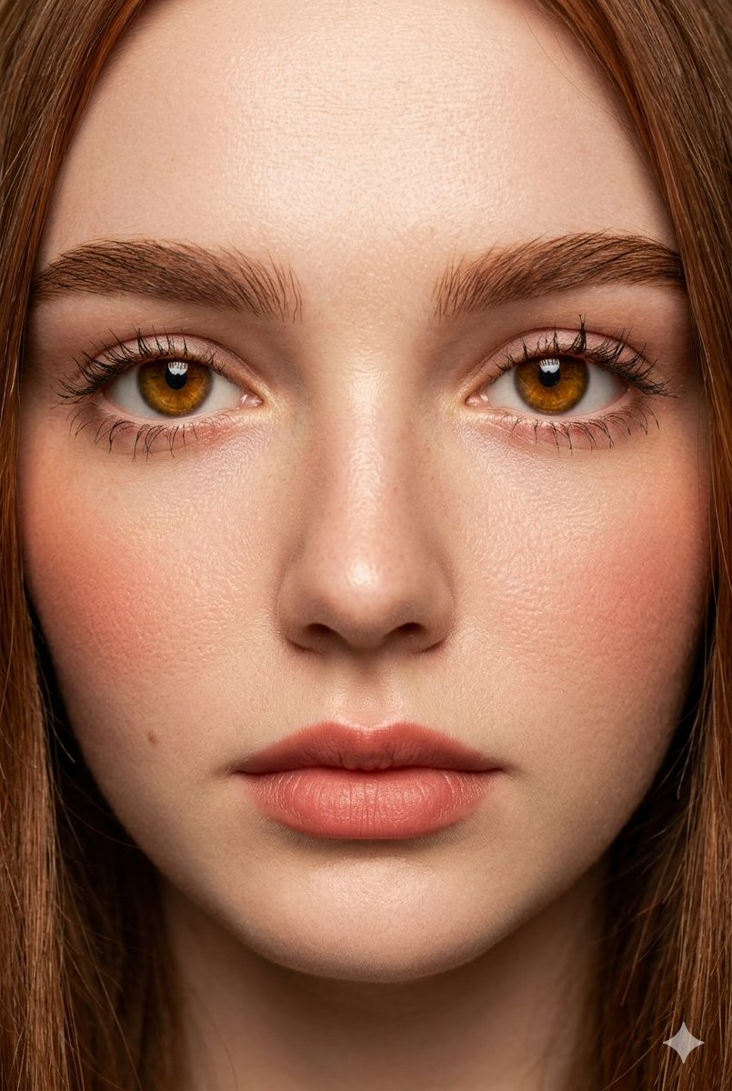 Extreme Close Up Fashion Beauty Portrait — Nano Banana Pro image prompt example