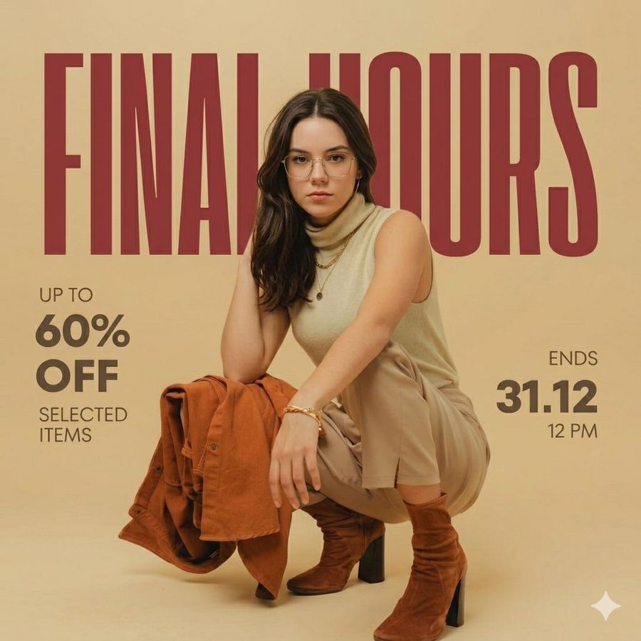 Fashion Advertisement Poster Generation — Nano Banana Pro image prompt example