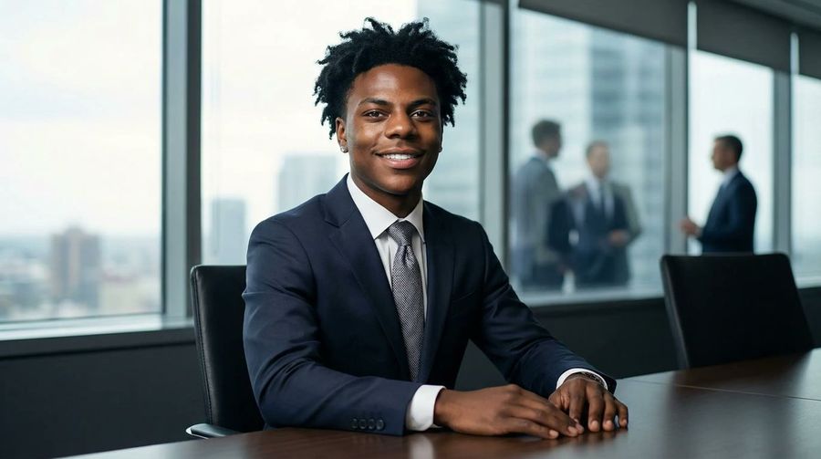 Formal Boardroom Portrait Ai Prompt — Nano Banana Pro image prompt example
