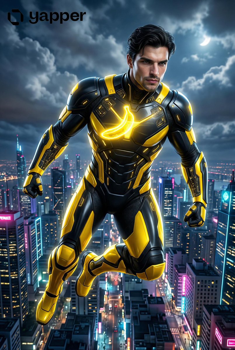 Futuristic Nano Banana Superhero Transformation Prompt — Nano Banana Pro image prompt example