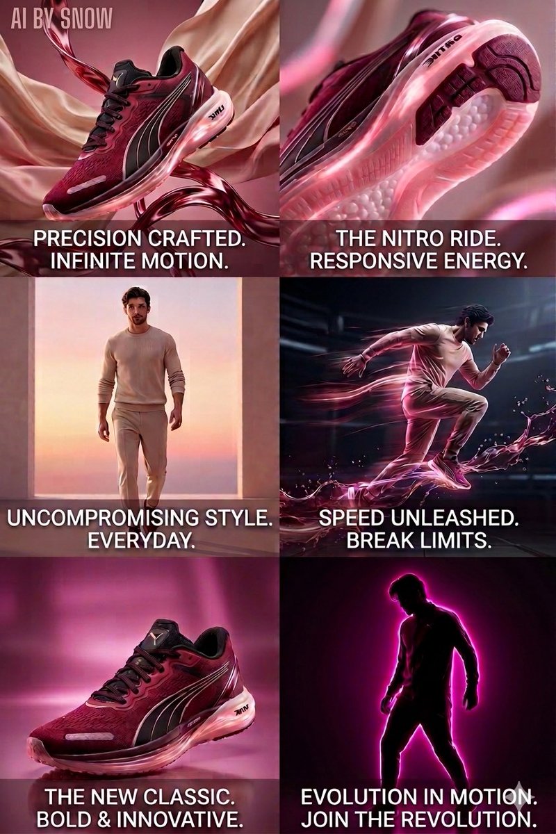Futuristic Sneaker Advertising Campaign — Nano Banana Pro image prompt example