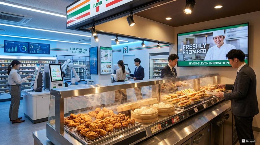 Futuristic Store Visualization — Nano Banana Pro image prompt example